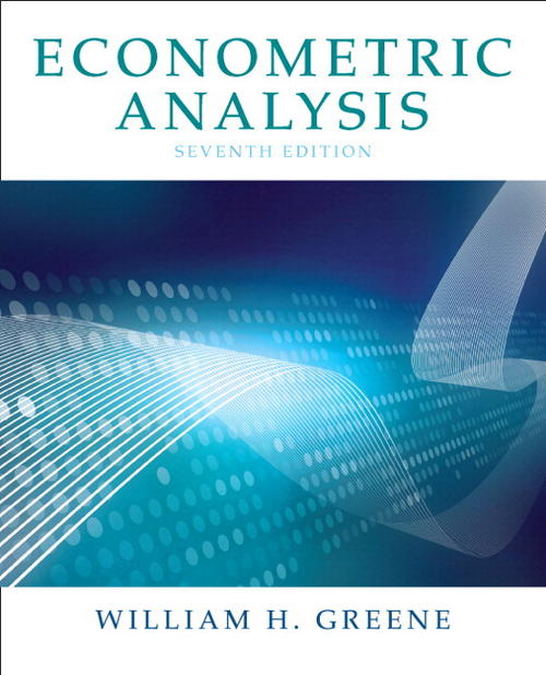 Econometric Analysis1代写